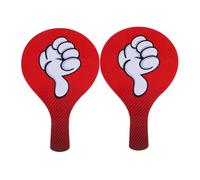 Milisten 2 Piezas Pulgar en tu Mano juzgando pequeño Abajo Tiene letreros Evento Azul Paleta de votación portátil a juzgar paletas Suministros en el Aula para Maestros de polivinilo