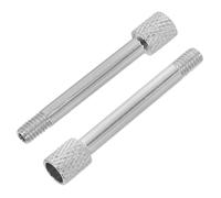 Milisten 2 piezas Tornillos Huecos de Precisión para Puente de Guitarra Eléctrica Accesorios Duraderos para Trémolo Mejora de Resonancia y Compatibles con Varios Modelos de Plata