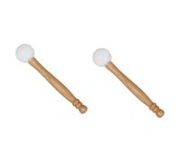 Milisten 2 Uds Cuenco Tibetano Cuenco De Sonido Instrumento De Sonido Palo Cristal Canto Instrumento De Sonido Palo Cuenco De Instrumento Musical Palo De Ritmo Yoga De