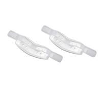 Milisten 2 Unids Cuello Corbata Cuero Cuello Cervical Cuello Soporte Dolor Alivie El Cuello Soporte Cuello Corrección Correos Ortopedic Cuello Cuello Médico Dispositivo Médico