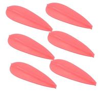 Milisten 20 Piezas Accesorios de Flechas de Plástico Reutilizables para con Forma de de Compatible con Ejes para Entrenamiento y