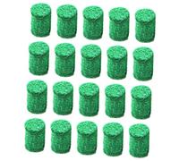 Milisten 20 Piezas Almohadillas de Fieltro Verde para Saxofón, Parachoques de Fieltro Duradero para Reparación, Accesorios Portátiles para Saxofonistas y Suministro de Partes del Saxófono
