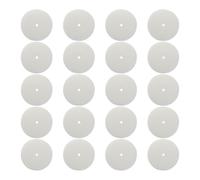 Milisten 20 Piezas Cera para Hilo de Coser Acondicionador de Hilo Blanco Soluble en Agua Bordado y Punto de Cruz