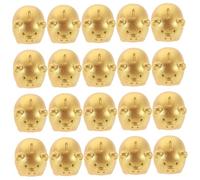 Milisten 20 Piezas Cerdo De La Casa De Muñecas Alcancía En Miniatura Mini Alcancía Pequeños Muebles De Casa De Muñecas Pequeños Accesorios para Casa De Muñecas Golden El Plastico