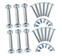 Milisten 20 Piezas Tornillos Inoxidables para Patines Línea Tornillos Hexagonales para Ejes y Rodamientos Accesorios Duraderos para Ruedas de Patines Adultos