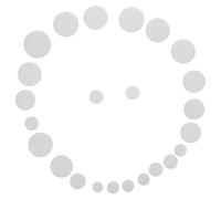 Milisten 24 Piezas Almohadillas de Sonido para de Piel de Accesorios para Almohadillas para Orificios de Sonido Instalación Color Aleatorio Color Aleatorio