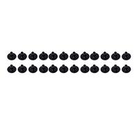 Milisten 24 Piezas Asiento De Funda De Fieltro Para Platillos Funda De Platillo Con Pestaña Corta Accesorios Para Platillos Hit Hat Tuercas Negras Estante Tambor El Plastico