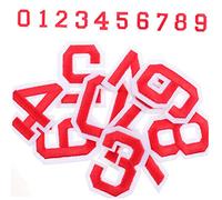 Milisten 2juegos Pegatinas Auto-adhesivas Para Camisetas De Fútbol Tapar Manchas Ropa Deportiva Adhesivo Resistente Para Camisas Pantalones y Accesorios