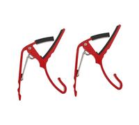 Milisten 2piezas Abrazadera Para Cambiar De Ukelele y Guitarra Capos Duraderos Aluminio Herramientas Para Afinación