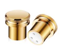 Milisten 2piezas Adaptadores Femeninos De Protección De Cables Capsulas De Para Microfonos y Equipos De Audio Antirruido y Durabilidad