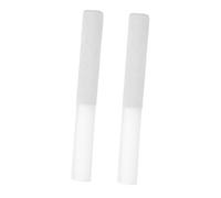 Milisten 2piezas Baquetas Para Cuencos De Cristal Palos De Acrílico Sólido y Hueco Para Meditación Yoga y Terapia Sonora Accesorios Duraderos Para Instrumentos Musicales