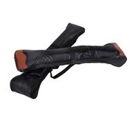 Milisten 2piezas Bolsos Huqin Estuche para Instrumentos Erhu de Negro y Marrón Bolsa Protectora Polvo Práctica Diaria Concierto