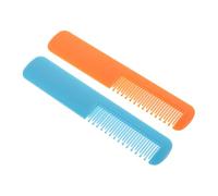 Milisten 2piezas Cepillo Pelo Abs Peine De Dientes Redondos Cabelludo Para Desenredar El Cabello Mojado y Peinar El Pelo Del Recién Nacido