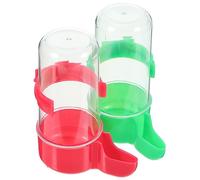 Milisten 2piezas Comedero Bebedero para Pájaros De Dispensador De Agua Automático Accesorio para Jaulas De Bebedero para Pájaros Adecuado para Comederos para y De Palomos