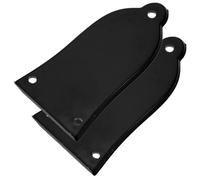 Milisten 2piezas Cubiertas De Alma Para Guitarra Eléctrica Placa De De Barra De Armadura Accesorios Para Guitarra Orificios Para Reparación