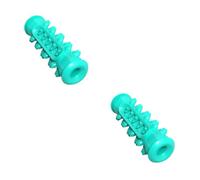 Milisten 2piezas Juguete De Masticar para Perros De Alimenticio Herramienta De Cuidado Molar Rod Función De Cepillo De Dientes para Jugar El Jardín o Parque Azul Lago