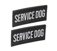 Milisten 2piezas Parches Termoadhesivos para Ropa Arnés Bordado Parche Bordado para Coser Insignias para Coser Perro Pequeño Cómodo y Versátil