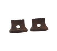 Milisten 2piezas Puente Para Erhu De Ébano Profesional Accesorio Duradero y Práctico Para Instrumentos Musicales Chinos