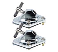 Milisten 2piezas Soporte Para Bombo Sistema De Montaje Para Fijación Para Pata De Herrajes Para Patas De Tom De Piso Uso Escenario De Batería