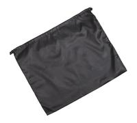 Milisten 2piezas Unidades Bolsas de Almacenamiento de Satén con Cordón Antipolvo para Ropa Zapatos Cobijas Fabricadas Tafetán Color Negro Plegables y Ligeras
