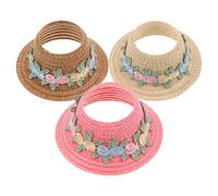 Milisten 3 Gorros En Miniatura para Casa De Muñecas Mini Sombreros De Copa para Manualidades Gorros De Muñeco De Nieve Mini Sombrero para Muñeca Pequeño
