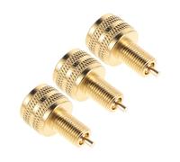 Milisten 3 Piezas Adaptadores de Válvula de Aire para Camión Conectores para Inflador de Neumáticos de Camiones y Remolques Accesorios Duraderos para de Facilitan Inflado Seguro y Rápido