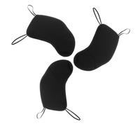Milisten 3 Piezas Almohadillas para Hombro y Barbilla de Violín Soporte Negro Accesorio para Reducir Fatiga y Vibraciones Compatible para Práctica y Conciertos