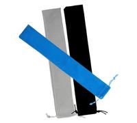 Milisten 3 Piezas Bolsa De Terciopelo Para Guardar Flauta Dulce Cordón Bolsa De Almacenamiento Cierre Para Instrumentos Musicales Para Guardar Clarinete Flautines y Baquetas