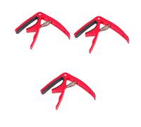 Milisten 3 Piezas Cejilla Abrazadera De Guitarra Afinador De Capo De Guitarra Accesorios De Guitarra Capo Afinador De Guitarra Acustica Capo De Tiburon Elegir Abdominales Electrónico Hombre
