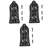 Milisten 3 Piezas Cubierta De Barra De Armadura Personalizada Cubierta De Barra De Armadura Cubierta De La Barra De Armadura Prs Funda Sg Truss Rod Metal Nucleo De Hierro
