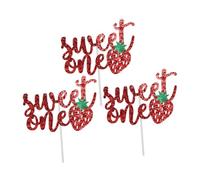 Milisten 3 Piezas De Letreros Para Tartas Postres De Frutas Adornos Para Exquisitos Adornos Para Tartas Palitos De Papel Ecológicos Del Mismo Estilo Que Los Palitos De
