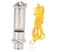 Milisten 3 Piezas Silbatos de Entrenamiento para Pájaros de Acero Inoxidable de Silbato Útil para Entrenamiento de Mascotas y Guía de