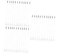 Milisten 3 Series Anzuelos De Multiusos De Alta Resistencia para Actividades Ríos Lagos Y Estanques 12 Piezas X 3