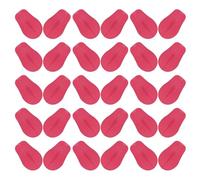 Milisten 30 Piezas de Lengua Pequeña para Muñecas DIY, Accesorios para Manualidades Mini Lengua de Perro, 13x8 Mm, Material Resistente Adecuado para Decoración y Proyectos Creativos