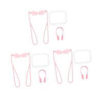 Milisten 3juegos Para y Pinza Nasal Para Natación y Reutilizable Caja De Almacenamiento Protección Para Mujeres y Actividades Acuáticas