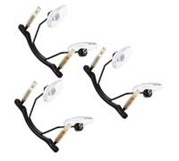 Milisten 3piezas Accesorios Para Monturas De Gafas Soporte De Puente Nasal Marco Almohadillas Nasales Blandas Para Reemplazo Para Reparación De Gafas Sin Montura