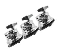 Milisten 3piezas Base de Pata de Aleación de Soporte de Suelo para Bombo Accesorio Musical Multiusos para Práctica Casa y Presentaciones