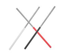 Milisten 3piezas Batidor De Campanas De Viento Mazo De Percusión Varilla De Aleación Accesorio Práctico Para Instrumentos De Percusión Triangulares De Rendimiento Uso Conciertos De Música c