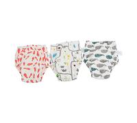 Milisten 3piezas Pantalones De Entrenamiento Para Bebés Gasa Lavables Braguitas De Ropa Interior Cuecas De Treino Calzoncillo Pañal