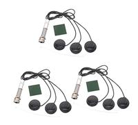 Milisten 3piezas Recogida De Guitarra Piezoeléctrica Multifuncional Pastilla Sin Perforación Para Guitarras Acústicas Banjo y Violín Kit Completo Adhesivo y Etiqueta Ligera y Fácil