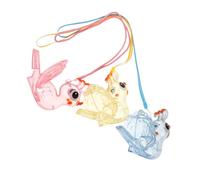 Milisten 3piezas Silbatos De Animales Para Juguetes Interactivos Sonido De Pavo Real Instrumentos Musicales Portátiles Para Jugar Al Aire