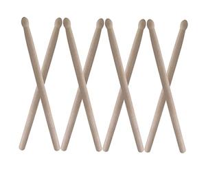 Milisten 4 Pares Palo De Trampa Accesorios Para Instrumentos De Percusión Baquetas De Percusión Palos De Percusión Baqueta Musical Martillo De Campana Niño Madera Tambor De Cintura