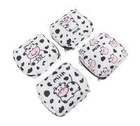 Milisten 4 Piezas Bolsa de Almacenamiento para Compresas Femeninas de Tela Duradera Diseño Portátil para Higiene Íntima y Cosméticos para Mujeres y Niñas