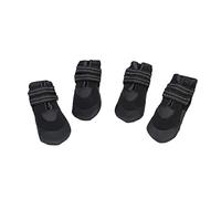 Milisten 4 Piezas Botas Impermeables para Perros Pequeños y Cachorros Antideslizantes de Goma Flexible con Colores Candy Protección contra Lluvia y Nieve