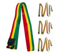 Milisten 4 piezas Correa Ajustable para Tambor Africano Djembe de Nylon con Hebilla Sistema de Sujeción Rápida Correa Ergonómica y Portátil para Hombro para Actuaciones Musicales