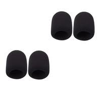 Milisten 4 Piezas Funda De Esponja Para Micrófono Fundas Universales Para Micrófono Parabrisas De Espuma Para Micrófono Cubiertas Para Micrófono Funda De Micrófono