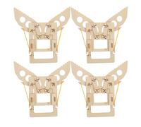 Milisten 4 Piezas Juguetes de Madera DIY Puzzles de Proyectos Educativos de para Actividades Escolares y Fiestas de Cumpleaños