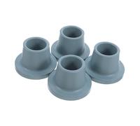 Milisten 4 piezas Protector Patas Sillas Antideslizante Goma Repuesto para Silla de Baño y Ducha Grises Resistentes y Fáciles de Instalar