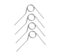 Milisten 4 Piezas Resorte de Tensión Metálico para Armónica Repuestos Duraderos para Mantenimiento y Reparación de Armónicas Accesorios para Instrumentos Musicales