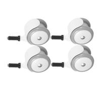 Milisten 4 Piezas Ruedas para Cochecito y Niña Ruedas Giratorias Silenciosas y Resistentes para Exteriores Repuesto Duradero para Paseo Seguro